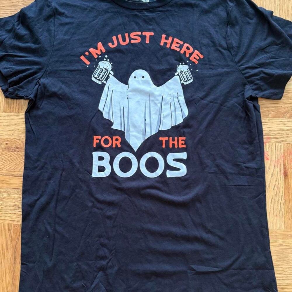 Funny halloween ghost beer t shirt